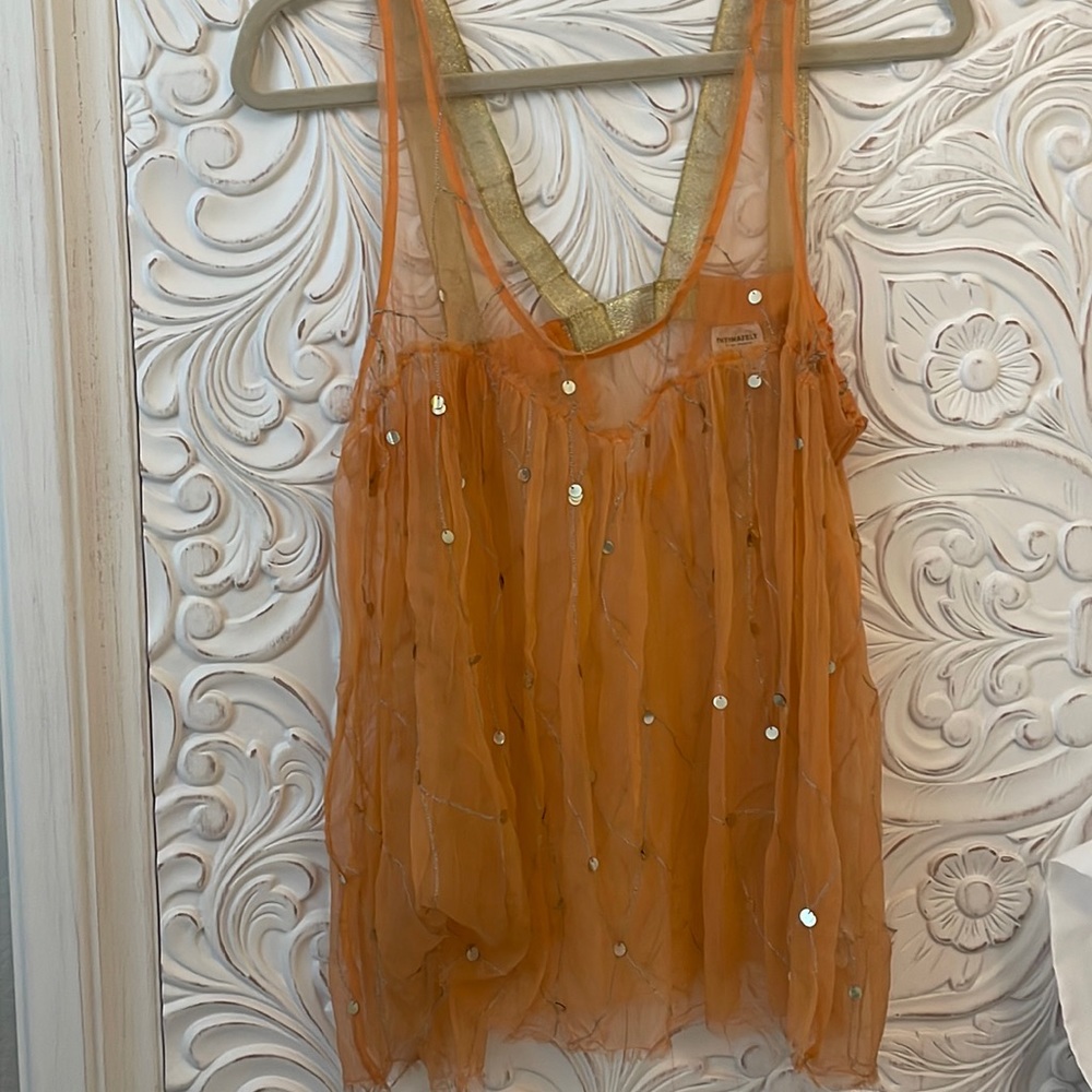 Free People sheer top